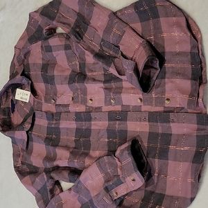 Aeropostale button down long sleeve flannel